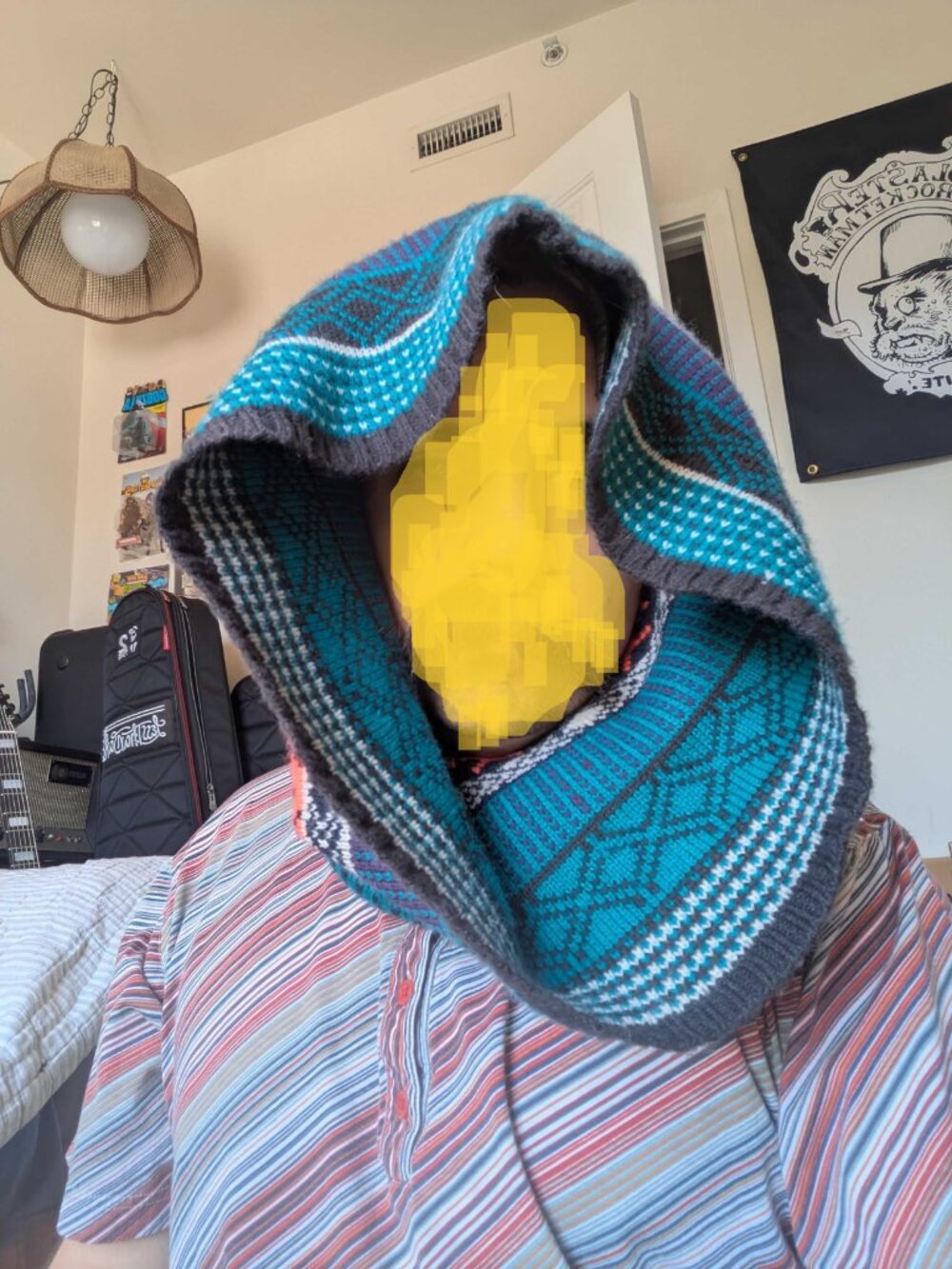 H&M Knit Infinity Scarf/Hood, OS